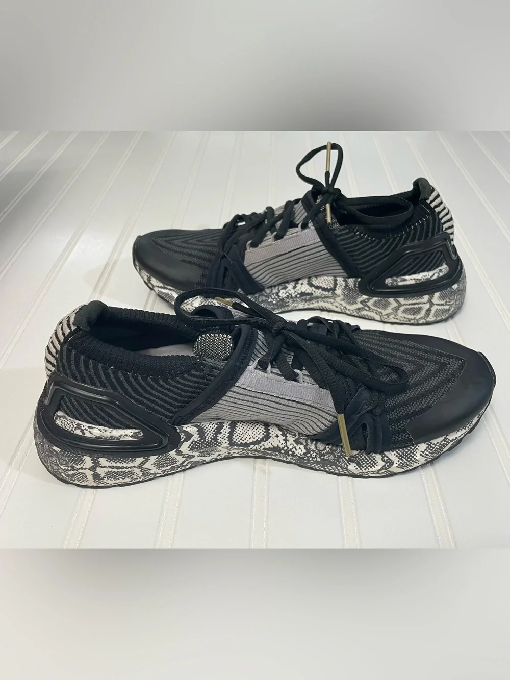 Adidas Stella McCartney Ultraboost 20 S. White/Black 8 Running Course A Pied